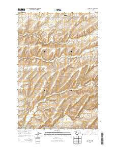 Connell SE Washington Current topographic map, 1:24000 scale, 7.5 X 7.5 Minute, Year 2014