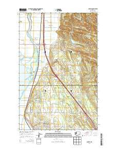 Conway Washington Current topographic map, 1:24000 scale, 7.5 X 7.5 Minute, Year 2014