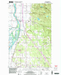 Conway Washington Historical topographic map, 1:24000 scale, 7.5 X 7.5 Minute, Year 1998