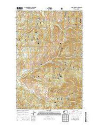 Cooke Mountain Washington Current topographic map, 1:24000 scale, 7.5 X 7.5 Minute, Year 2014
