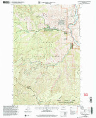 Cooper Mountain Washington Historical topographic map, 1:24000 scale, 7.5 X 7.5 Minute, Year 2001