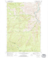 Cooper Mtn Washington Historical topographic map, 1:24000 scale, 7.5 X 7.5 Minute, Year 1968
