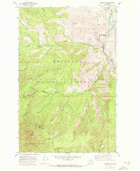 Cooper Mtn Washington Historical topographic map, 1:24000 scale, 7.5 X 7.5 Minute, Year 1968