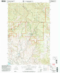 Cooper Ridge Washington Historical topographic map, 1:24000 scale, 7.5 X 7.5 Minute, Year 2004