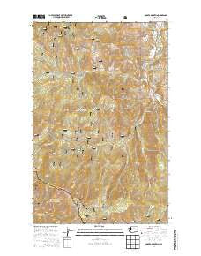 Cooper Mountain Washington Current topographic map, 1:24000 scale, 7.5 X 7.5 Minute, Year 2014