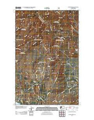 Cooper Ridge Washington Historical topographic map, 1:24000 scale, 7.5 X 7.5 Minute, Year 2011