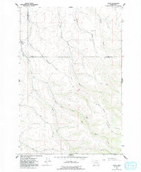Coppei Washington Historical topographic map, 1:24000 scale, 7.5 X 7.5 Minute, Year 1966