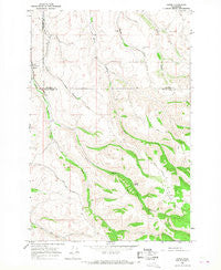 Coppei Washington Historical topographic map, 1:24000 scale, 7.5 X 7.5 Minute, Year 1966