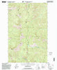 Copper Butte Washington Historical topographic map, 1:24000 scale, 7.5 X 7.5 Minute, Year 1992