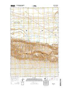Corfu Washington Current topographic map, 1:24000 scale, 7.5 X 7.5 Minute, Year 2013
