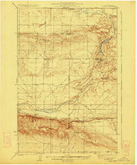 Corfu Washington Historical topographic map, 1:62500 scale, 15 X 15 Minute, Year 1923