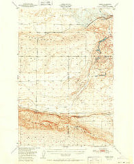 Corfu Washington Historical topographic map, 1:62500 scale, 15 X 15 Minute, Year 1951