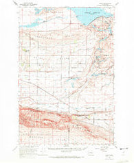Corfu Washington Historical topographic map, 1:62500 scale, 15 X 15 Minute, Year 1965