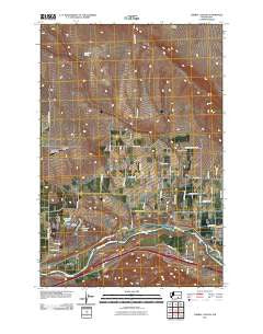 Corral Canyon Washington Historical topographic map, 1:24000 scale, 7.5 X 7.5 Minute, Year 2011