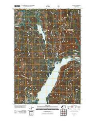 Cougar Washington Historical topographic map, 1:24000 scale, 7.5 X 7.5 Minute, Year 2011