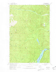 Cougar Washington Historical topographic map, 1:62500 scale, 15 X 15 Minute, Year 1953