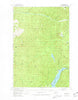 Cougar Washington Historical topographic map, 1:62500 scale, 15 X 15 Minute, Year 1953
