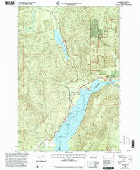 Cougar Washington Historical topographic map, 1:24000 scale, 7.5 X 7.5 Minute, Year 1998