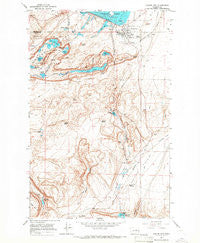 Coulee City Washington Historical topographic map, 1:24000 scale, 7.5 X 7.5 Minute, Year 1965