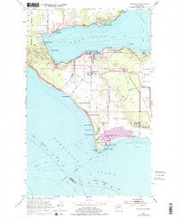 Coupeville Washington Historical topographic map, 1:24000 scale, 7.5 X 7.5 Minute, Year 1953