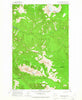 Crater Mountain Washington Historical topographic map, 1:24000 scale, 7.5 X 7.5 Minute, Year 1963