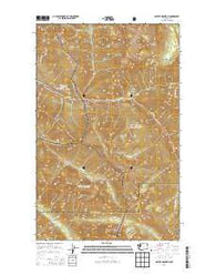 Crater Mountain Washington Current topographic map, 1:24000 scale, 7.5 X 7.5 Minute, Year 2014