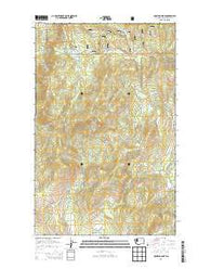 Crawfish Lake Washington Current topographic map, 1:24000 scale, 7.5 X 7.5 Minute, Year 2014