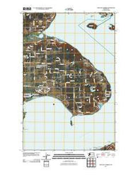 Crescent Harbor Washington Historical topographic map, 1:24000 scale, 7.5 X 7.5 Minute, Year 2011