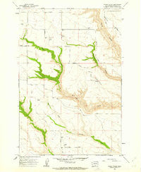 Crider Valley Washington Historical topographic map, 1:24000 scale, 7.5 X 7.5 Minute, Year 1962