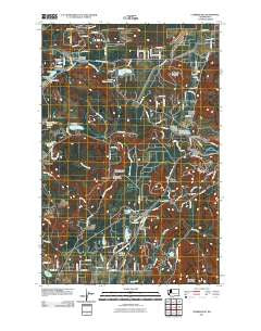 Cumberland Washington Historical topographic map, 1:24000 scale, 7.5 X 7.5 Minute, Year 2011
