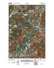 Cumberland Washington Historical topographic map, 1:24000 scale, 7.5 X 7.5 Minute, Year 2011