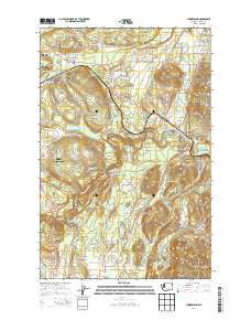 Cumberland Washington Current topographic map, 1:24000 scale, 7.5 X 7.5 Minute, Year 2014