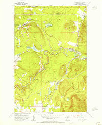 Cumberland Washington Historical topographic map, 1:24000 scale, 7.5 X 7.5 Minute, Year 1953