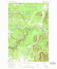 Cumberland Washington Historical topographic map, 1:24000 scale, 7.5 X 7.5 Minute, Year 1953