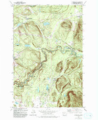 Cumberland Washington Historical topographic map, 1:24000 scale, 7.5 X 7.5 Minute, Year 1993