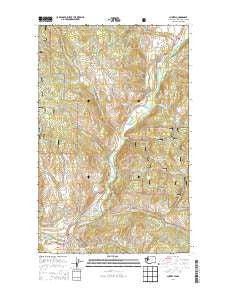 Curlew Washington Current topographic map, 1:24000 scale, 7.5 X 7.5 Minute, Year 2014