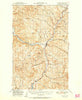 Curlew Washington Historical topographic map, 1:62500 scale, 15 X 15 Minute, Year 1951