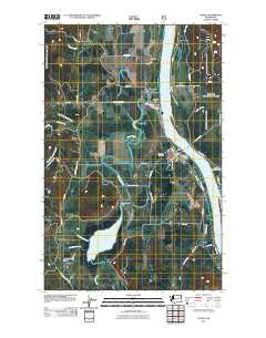 Cusick Washington Historical topographic map, 1:24000 scale, 7.5 X 7.5 Minute, Year 2011