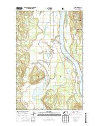 Cusick Washington Current topographic map, 1:24000 scale, 7.5 X 7.5 Minute, Year 2014