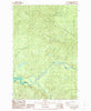 Cyclone Creek Washington Historical topographic map, 1:24000 scale, 7.5 X 7.5 Minute, Year 1986