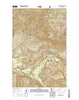 Cyclone Creek Washington Current topographic map, 1:24000 scale, 7.5 X 7.5 Minute, Year 2014