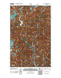 Damnation Peak Washington Historical topographic map, 1:24000 scale, 7.5 X 7.5 Minute, Year 2011