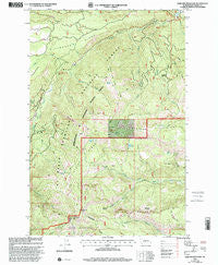 Darland Mountain Washington Historical topographic map, 1:24000 scale, 7.5 X 7.5 Minute, Year 2000