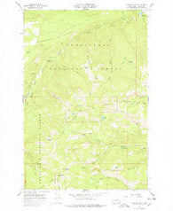 Darland Mtn Washington Historical topographic map, 1:24000 scale, 7.5 X 7.5 Minute, Year 1967