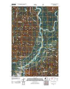 Darrington Washington Historical topographic map, 1:24000 scale, 7.5 X 7.5 Minute, Year 2011