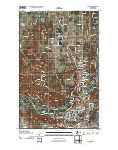 Dartford Washington Historical topographic map, 1:24000 scale, 7.5 X 7.5 Minute, Year 2011