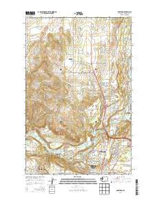 Dartford Washington Current topographic map, 1:24000 scale, 7.5 X 7.5 Minute, Year 2014