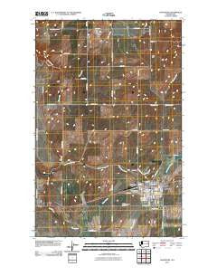 Davenport Washington Historical topographic map, 1:24000 scale, 7.5 X 7.5 Minute, Year 2011