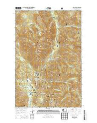 Davis Peak Washington Current topographic map, 1:24000 scale, 7.5 X 7.5 Minute, Year 2014