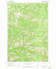 Deadman Peak Washington Historical topographic map, 1:24000 scale, 7.5 X 7.5 Minute, Year 1967